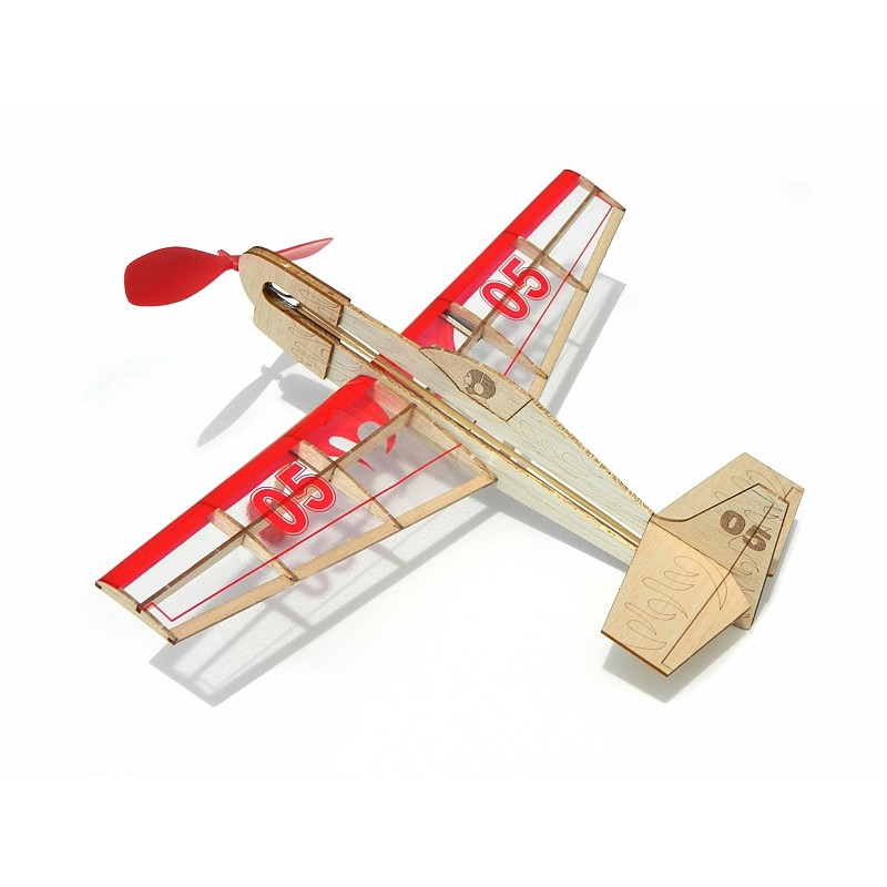 Stunt Flyer mini plane balsa Guillow's Guillow's S0284505 - 1