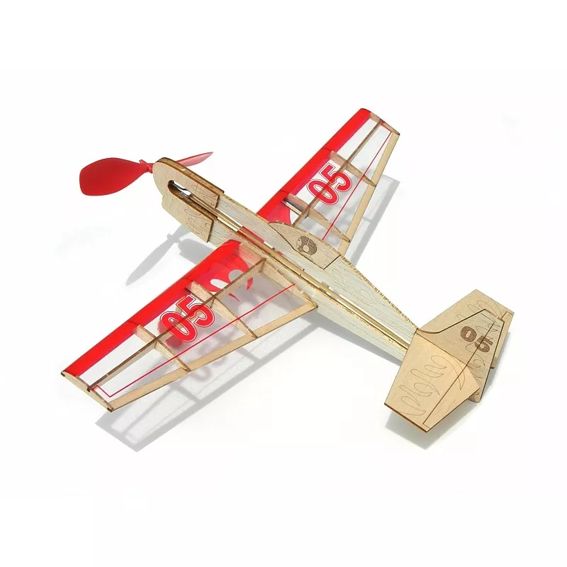 Stunt Flyer mini plane balsa Guillow's Guillow's S0284505 - 1