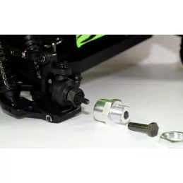 Adaptateurs de roues en aluminium de 12mm à 17mm (+15mm) (4) Absima Absima 2560023 - 3