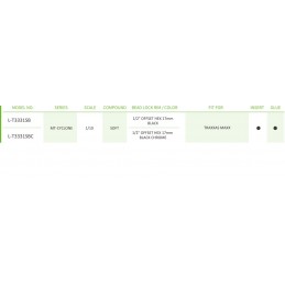 Pneus MT-Cyclone + Jantes Chrome Noir Traxxas Maxx (x2) Louise RC Louise RC L-T3331SBC - 4