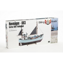Boat to build Havmagen 683 1/30 Billing Boats  S052683 - 2