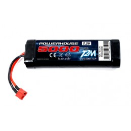 Ni-Mh 7.2V 3000mAh (Dean) T2M T2M T1006300D - 1