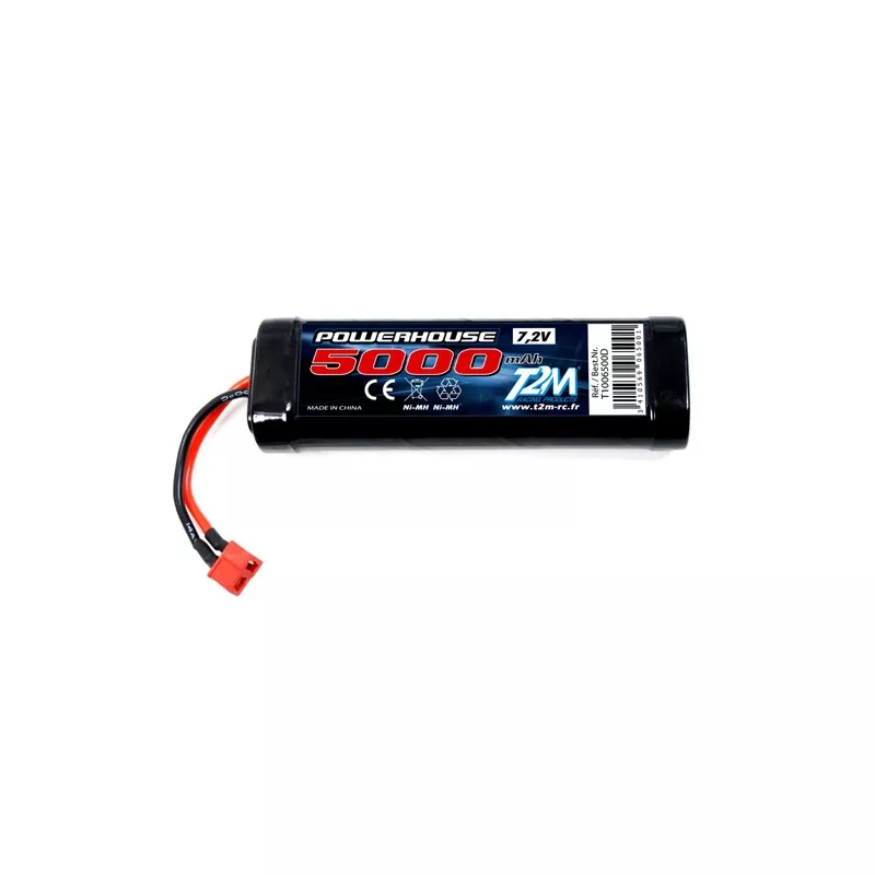 Ni-Mh 7.2V 3000mAh (Dean) T2M T2M T1006300D - 1