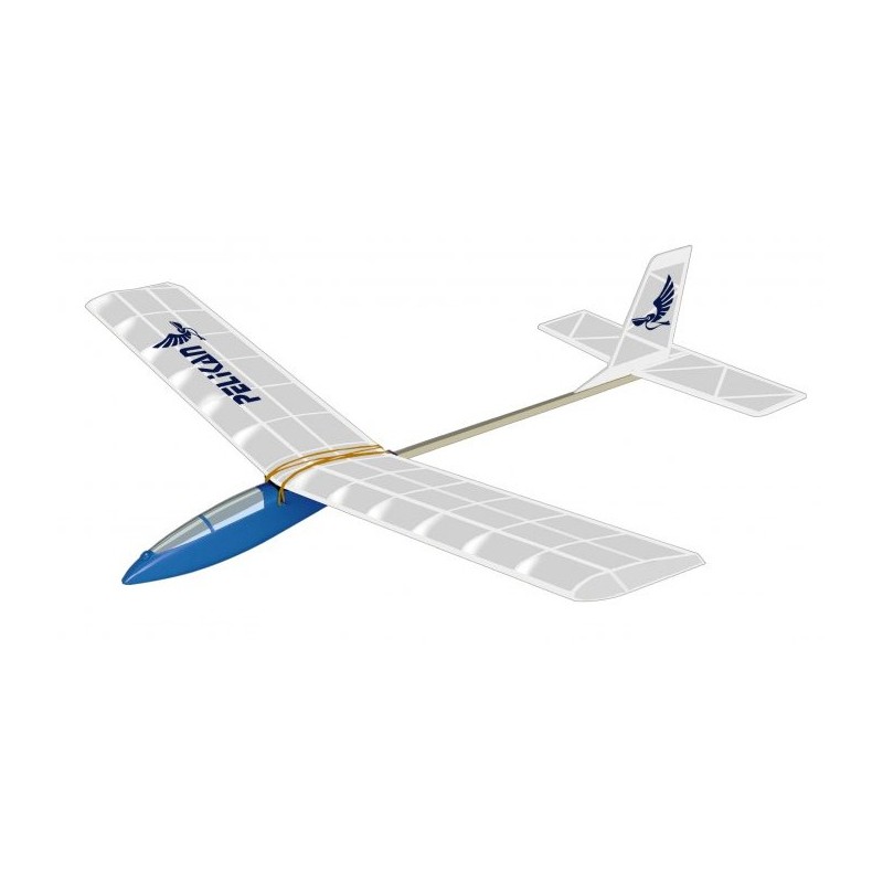 Planeur Pelikan découpe laser balsa Siva Siva SV-70020 - 1