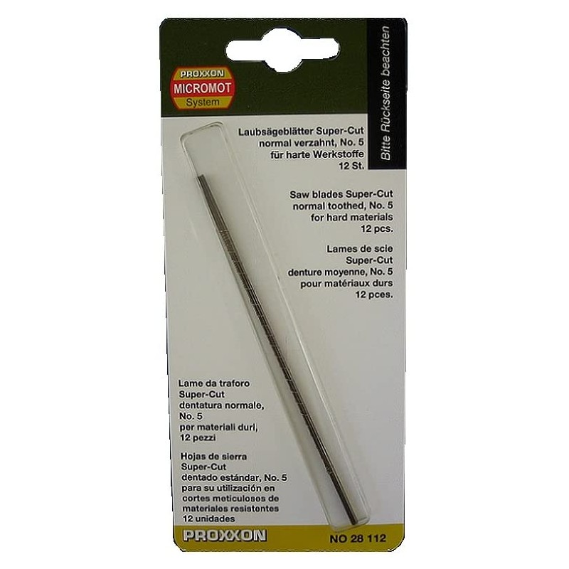 Lame de Scie à découper pour acier, denture moyenne Proxxon Proxxon PRX-28112 - 1