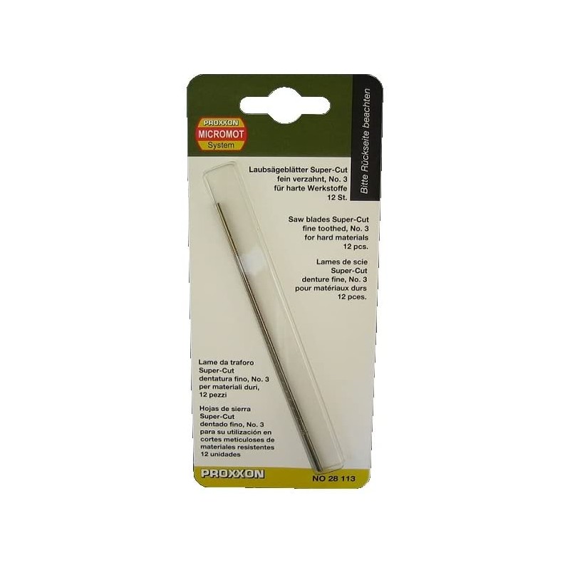 Lame de Scie à découper pour acier, denture fine Proxxon Proxxon PRX-28113 - 1