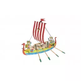Boat Viking kit construction wood OcCre OcCre 20001 - 6