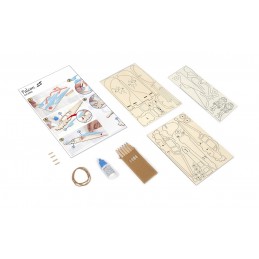 Airplane Falcon kit construction wood OcCre OcCre 20002 - 6