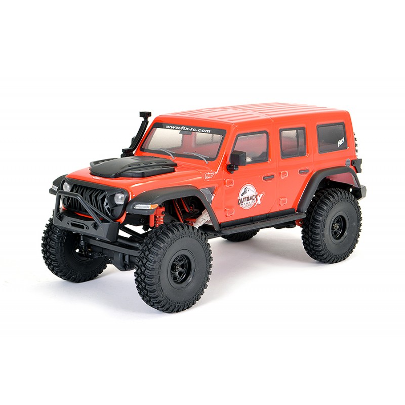 Outback Mini X Fury 2.0 Crawler 2.4Ghz Red 1/18 RTR FTX FTX FTX5525R - 1