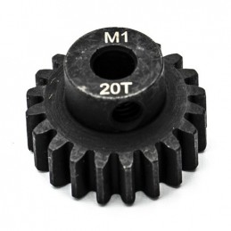 Pignon moteur 20T 1/8 5mm module 1 Konect Hobbytech KN-180120 - 1