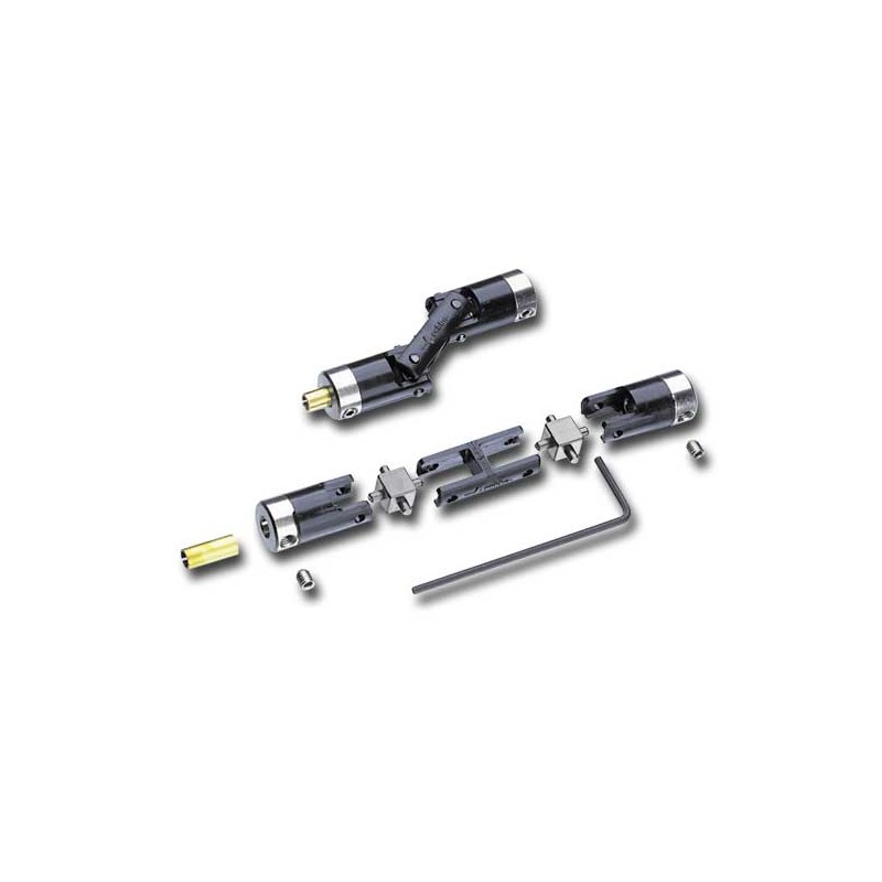 Cardan double diam. 3 et 4mm RoMarin  RO1449 - 1