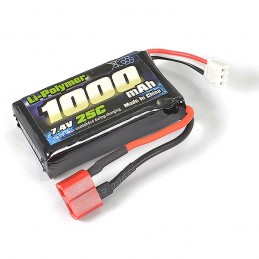 Li-Po 7.4V 1000mAh battery for Tracer FTX FTX FTX9791 - 1