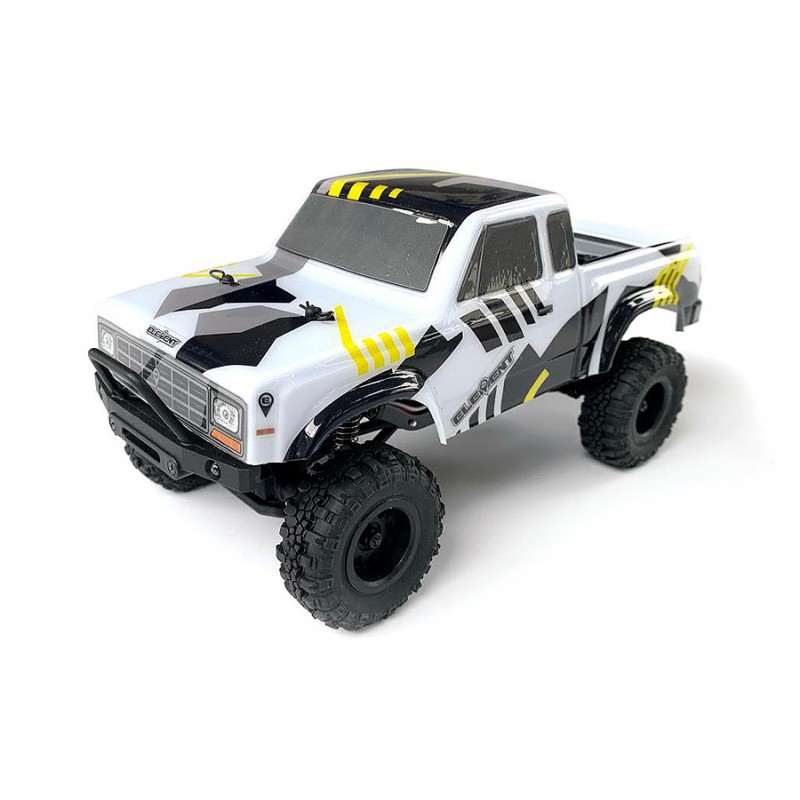 Enduro24 Sendero Trail Truck Black/Yellow 4WD 1/24 RTR Element RC  EL20180 - 1