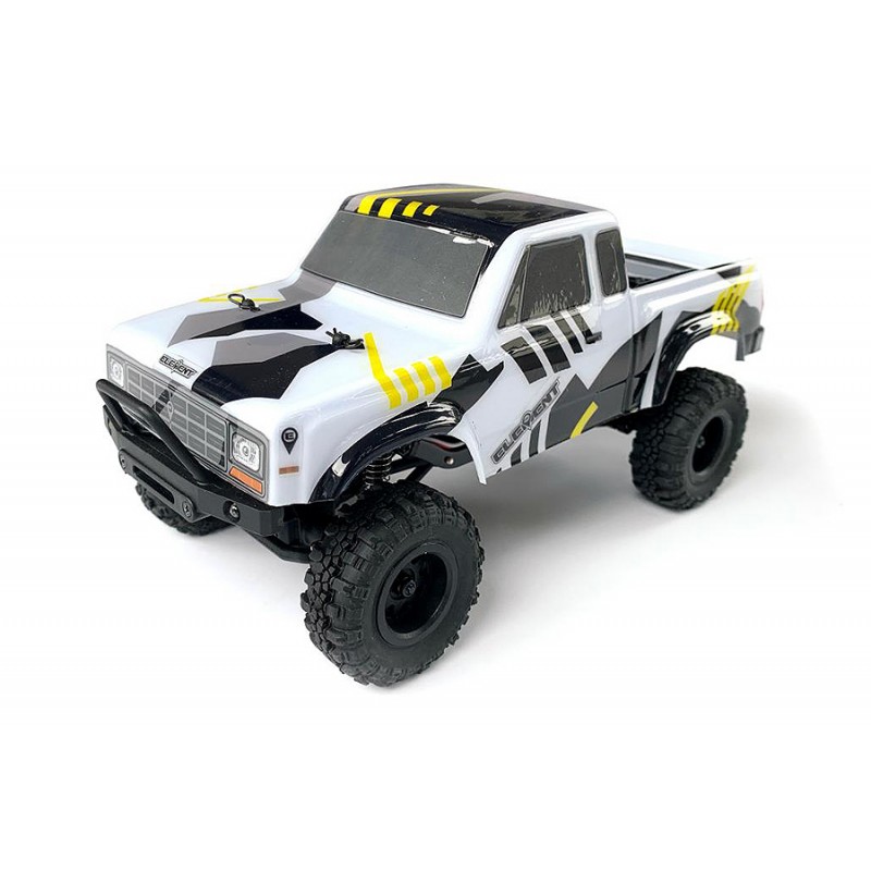 Enduro24 Sendero Trail Truck Noir/Jaune 4WD 1/24 RTR Element RC  EL20180 - 1