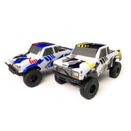 Enduro24 Sendero Trail Truck Bleu/Rouge 4WD 1/24 RTR Element RC  EL20181 - 10