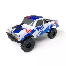 Enduro24 Sendero Trail Truck Bleu/Rouge 4WD 1/24 RTR Element RC  EL20181 - 1