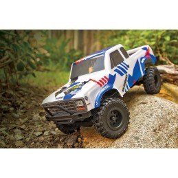Enduro24 Sendero Trail Truck Bleu/Rouge 4WD 1/24 RTR Element RC  EL20181 - 7