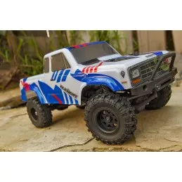 Enduro24 Sendero Trail Truck Bleu/Rouge 4WD 1/24 RTR Element RC  EL20181 - 8