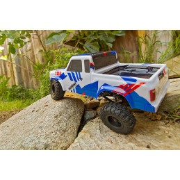 Enduro24 Sendero Trail Truck Bleu/Rouge 4WD 1/24 RTR Element RC  EL20181 - 9