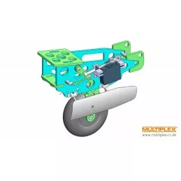 Train rentrant en kit pour Lentus Multiplex Multiplex 1-01759 - 4