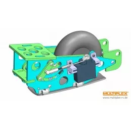 Train returning in kit for Lentus Multiplex Multiplex 1-01759 - 5