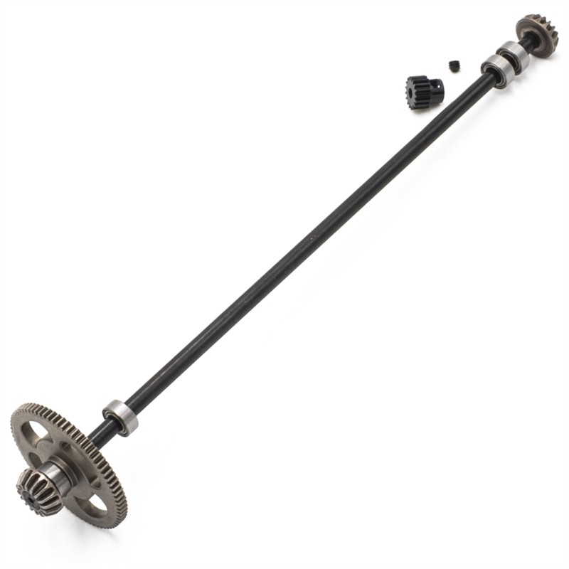 Axe de transmission central complet option avec couronne métal STX/DTX Funtek Funtek FTK-22010 - 1