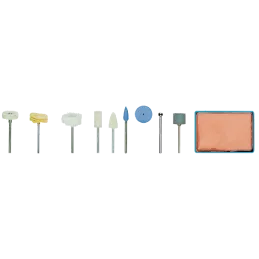 Complete polishing set, 10 Proxxon pieces Proxxon PRX-28285 - 1