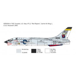 F-8E Crusader 1/72 Italeri aircraft Italeri I1456 - 4