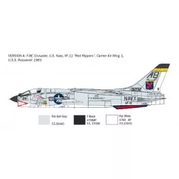 F-8E Crusader 1/72 Italeri aircraft Italeri I1456 - 4
