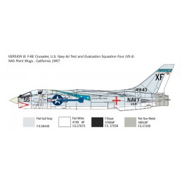F-8E Crusader 1/72 Italeri aircraft Italeri I1456 - 5