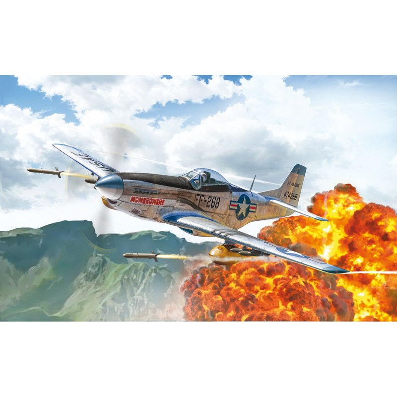 F-51D Mustang Korean War 1/72 Italeri aircraft Italeri I1452 - 1