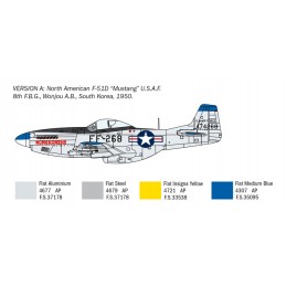 F-51D Mustang Korean War 1/72 Italeri aircraft Italeri I1452 - 4