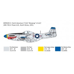 F-51D Mustang Korean War 1/72 Italeri aircraft Italeri I1452 - 6