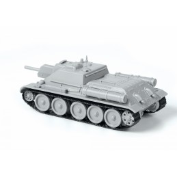 Char soviétique canon automoteur SU-122 1/72 Zvezda Zvezda Z5043 - 3