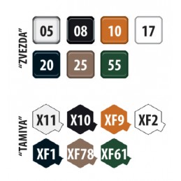 Char soviétique canon automoteur SU-122 1/72 Zvezda Zvezda Z5043 - 8