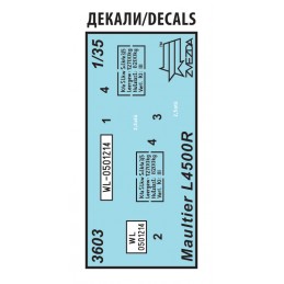 Truck Halftrack Maultier 4.5t 1/35 Zvezda Zvezda Z3603 - 5