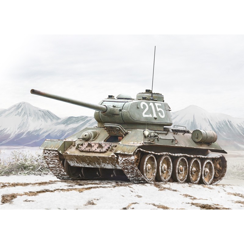 Char T-34/85 "Guerre de Corée" 1/35 Italeri Italeri I6585 - 1
