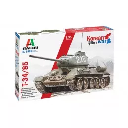 Char T-34/85 "Guerre de Corée" 1/35 Italeri Italeri I6585 - 2