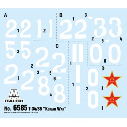Tank T-34/85 "Korean War" 1/35 Italeri Italeri I6585 - 3