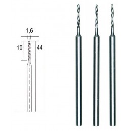HSS steel drill bits, Ø 1.0 mm, 3 pieces Proxxon Proxxon PRX-28854 - 1