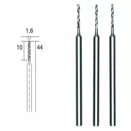 HSS steel drill bits, Ø 1.0 mm, 3 pieces Proxxon Proxxon PRX-28854 - 1