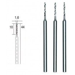 Steel HSS drills, Ø 1.0 mm, 3 pieces Proxxon Proxxon PRX-28854 - 1