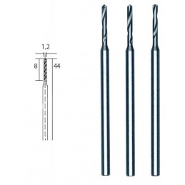 Steel HSS drills, Ø 1.2 mm, 3 pieces Proxxon Proxxon PRX-28856 - 1