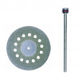 Diamond cutting disc with 38mm aeration + Proxxon support Proxxon PRX-28846 - 1