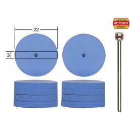 Disc-shaped silicone polishers, Ø 22mm, 10 pieces Proxxon Proxxon PRX-28294 - 1