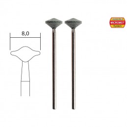 copy of Silicon carbide grinding wheels, sharp shape (x2) Proxxon Proxxon PRX-28272 - 1
