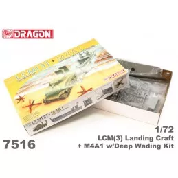 LCM Tank(3) & M4A1 Sherman 1/72 Dragon  D7516 - 3
