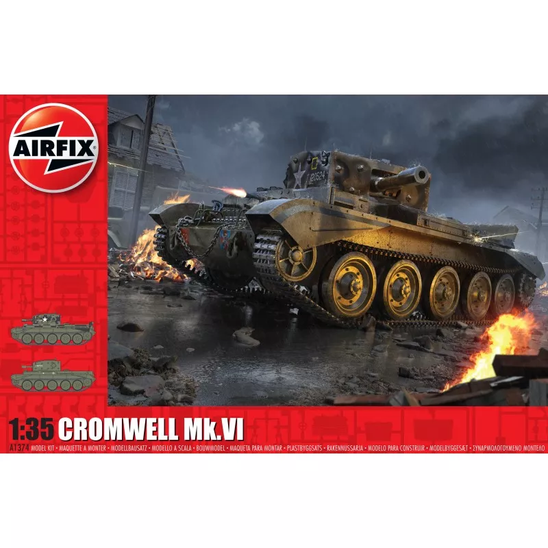 Char Cruiser Mk.VIII A27M Cromwell Mk.VI 1/35 Airfix Airfix A1374 - 1
