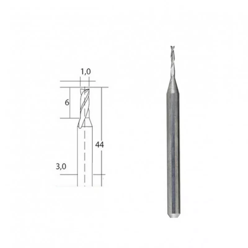 Hard metal cutter Ø 1mm Proxxon Proxxon PRX-28758 - 1