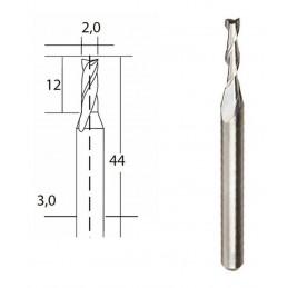 Hard metal cutter Ø 2mm Proxxon Proxxon PRX-28759 - 1